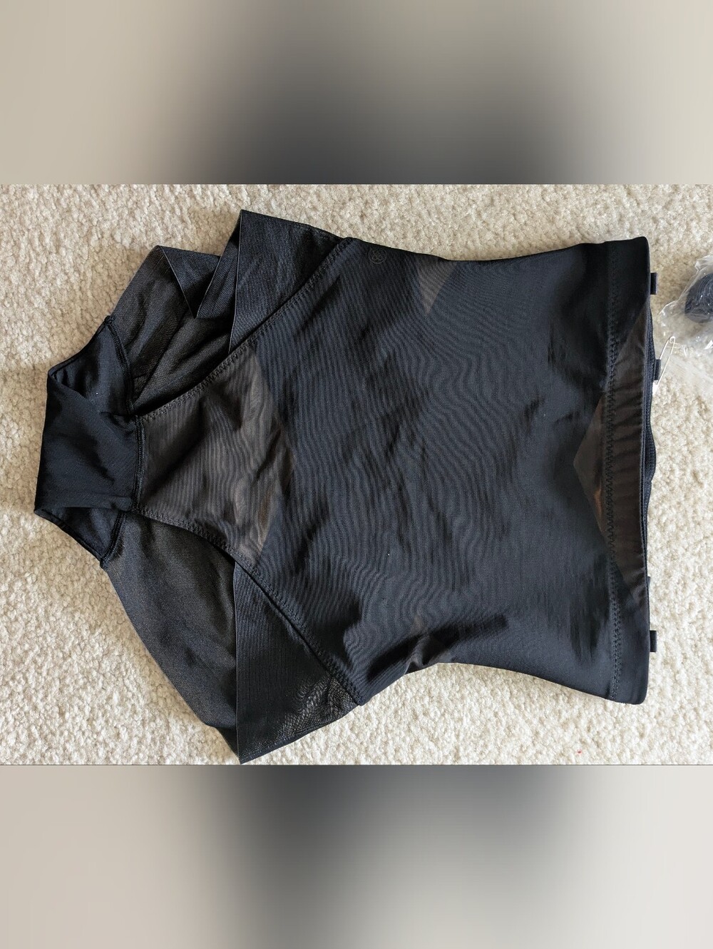 New Women's HONEYLOVE Black SuperPower Brief Size m with Straps